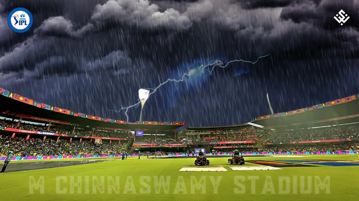 M Chinnaswamy Stadium Weather Forecast